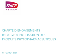 Page de couverture charte d'engagements SNCF Réseau