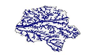Illustration de la carte des cours d'eau en Indre-et-Loire