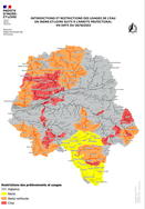 Sécheresse : restrictions des prélèvements en eau par arrêté préfectoral du 20 octobre 2022